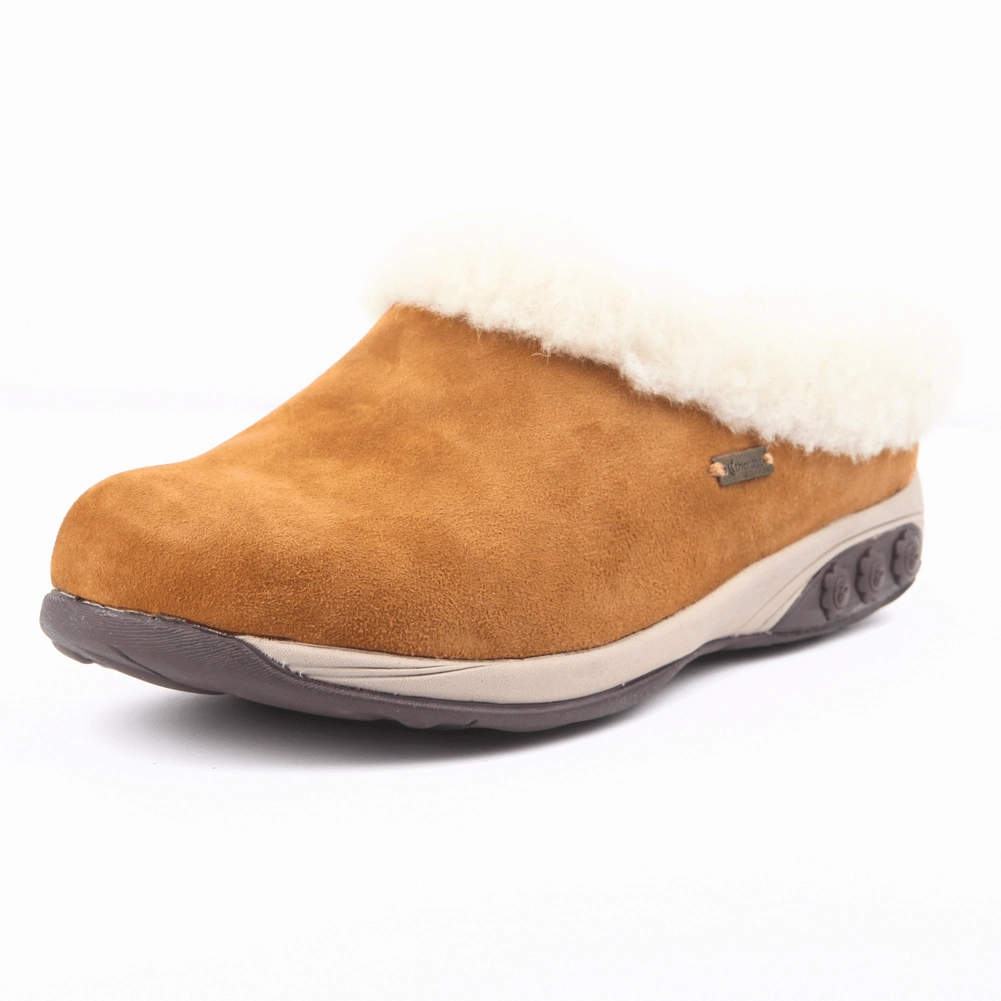 Scarlett Women's Genuine Sheepskin Clog Slipper Chill Relax Fit Quick Travel