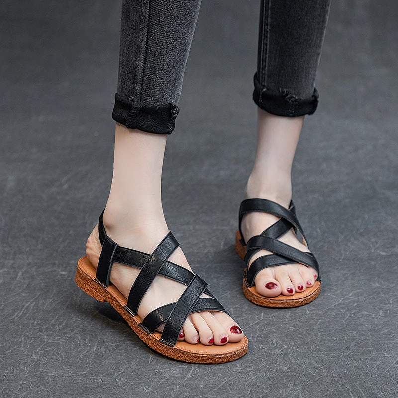 Women Soft Soled Casual Roman Sandals Budget