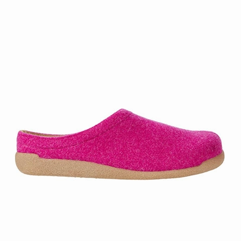 Comfort Stretch Sanita Lodge Slide Slipper (Women) - Fuchsia