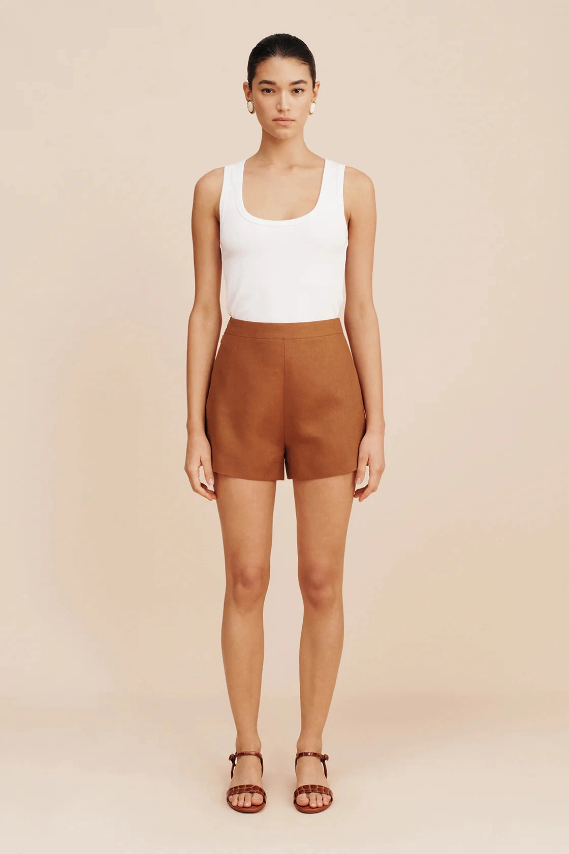 Design Soul Work Ready Lewis Singlet in White