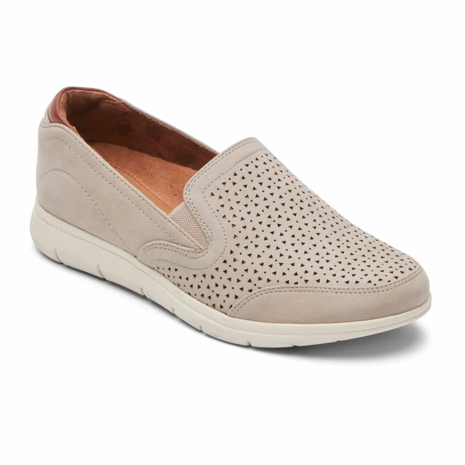 Cobb Hill Lidia Slip On (Women) - Dove Nubuck Smooth Feel
