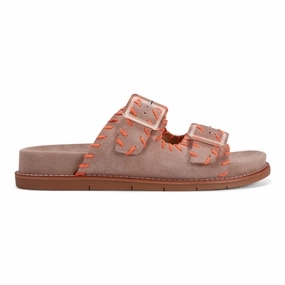 Fausto Round Toe Casual Flat Strappy Sandals Padded shock absorption