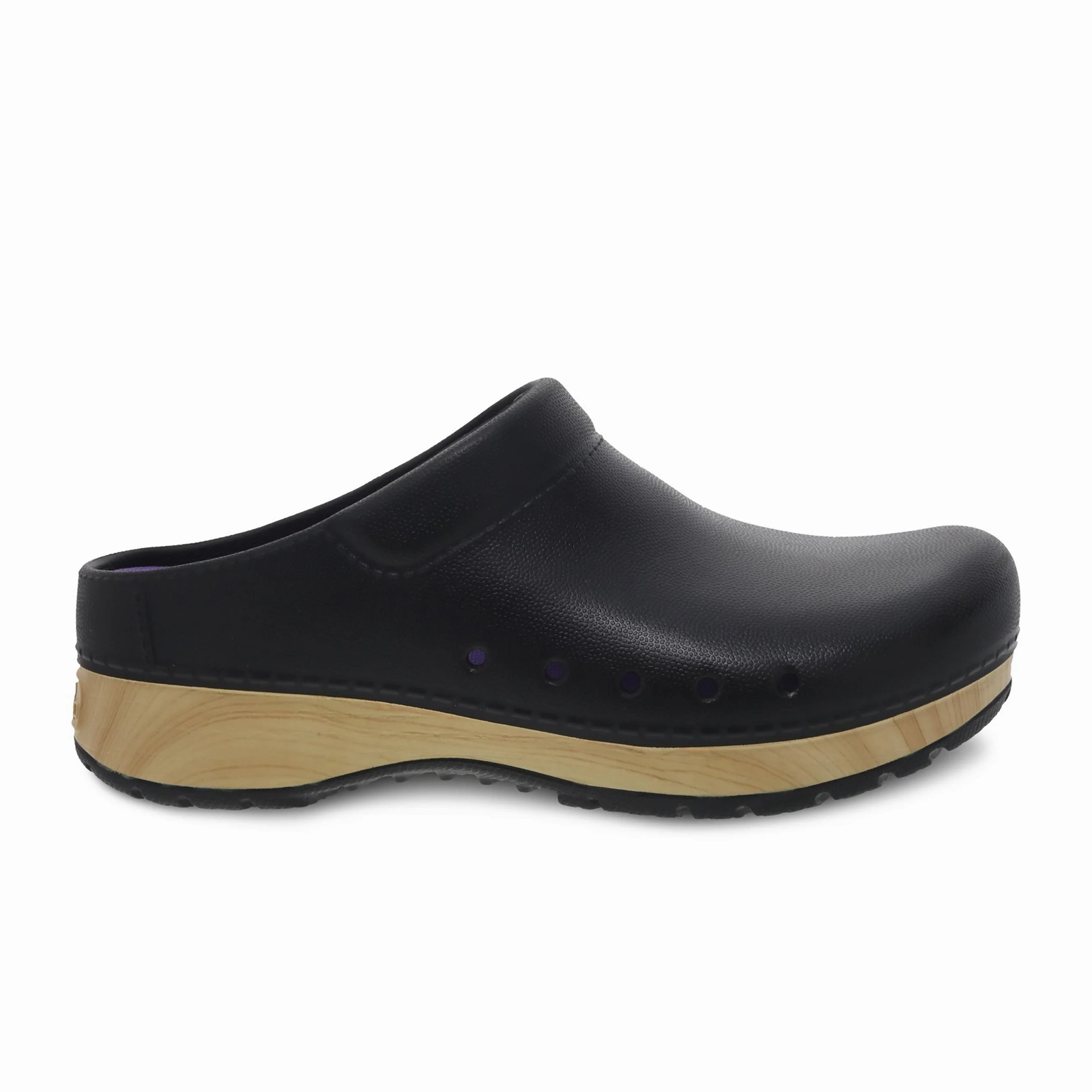 Smooth Layers Dansko Kane Clog (Women) - Black Molded