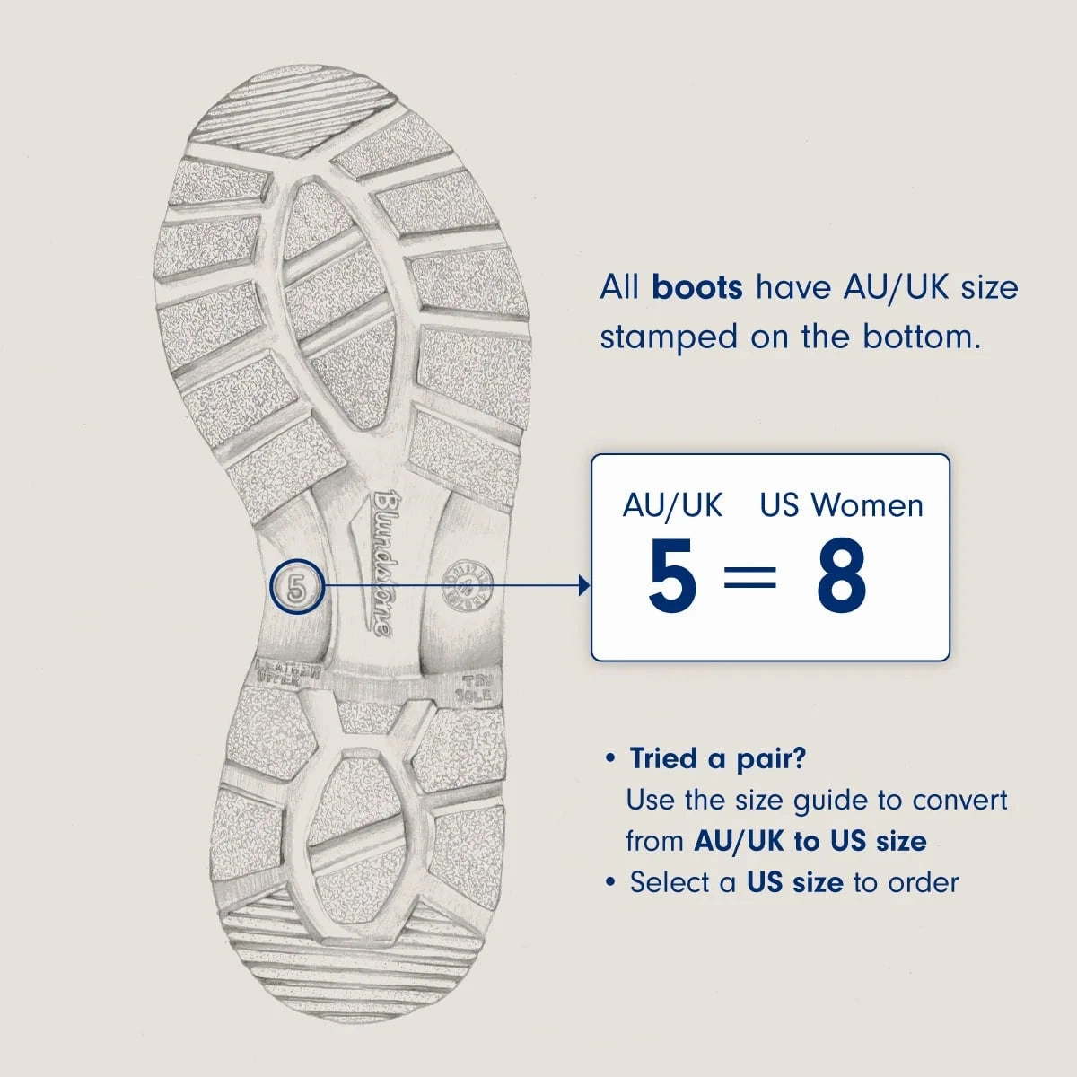 Open   Toe BLUNDSTONE 1351 RUSTIC BROWN