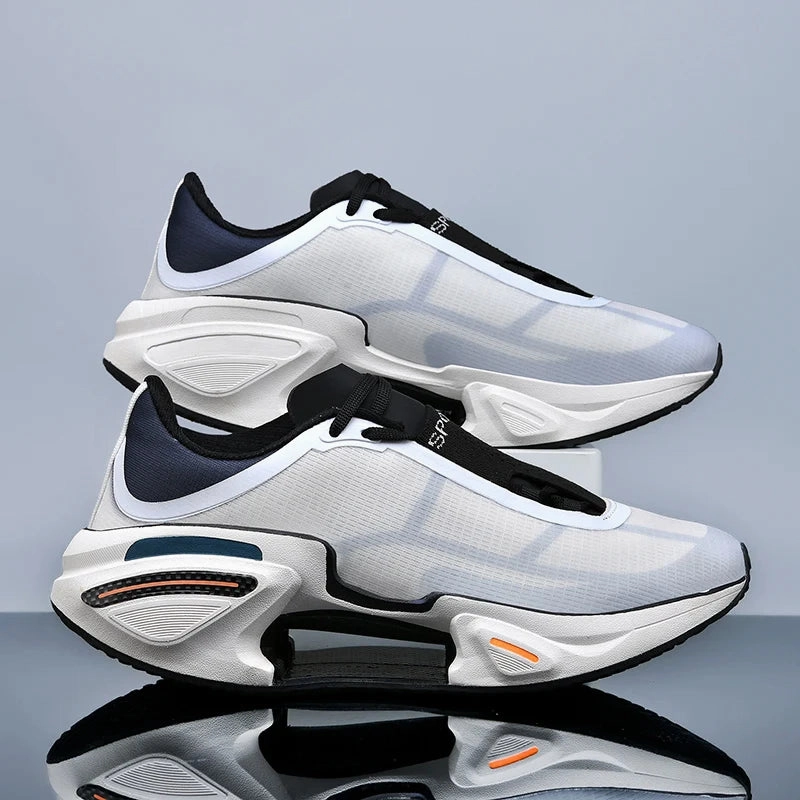 High Quality Running Shoes Brand Designer Sports Jogging Shoes Mesh Breathable Comfy Cushioning Sneakers Fitness Training Shoes Double Stitched Seams