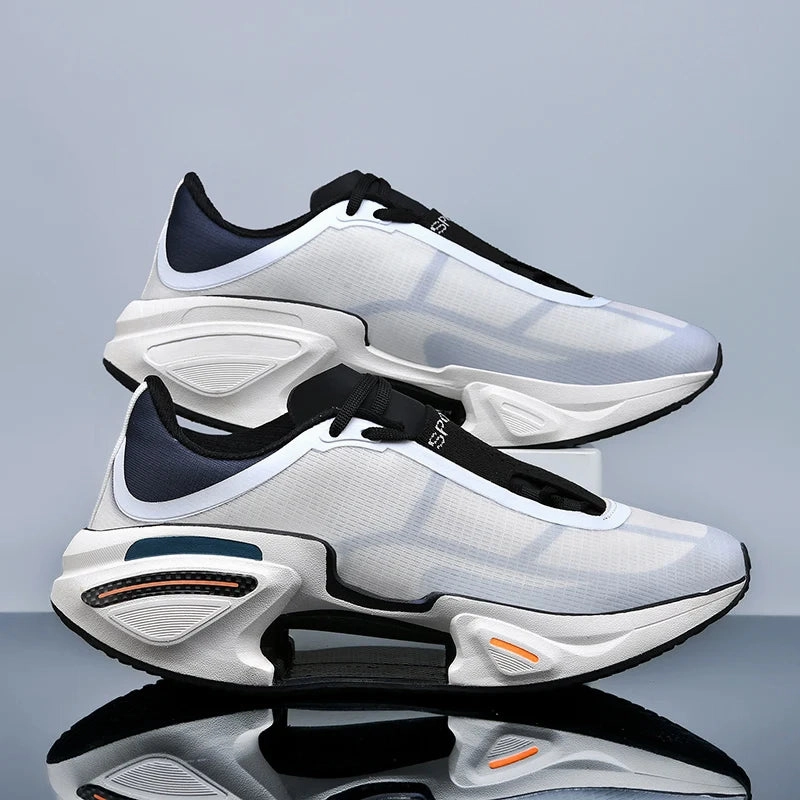 High Quality Running Shoes Brand Designer Sports Jogging Shoes Mesh Breathable Comfy Cushioning Sneakers Fitness Training Shoes Chic Fit