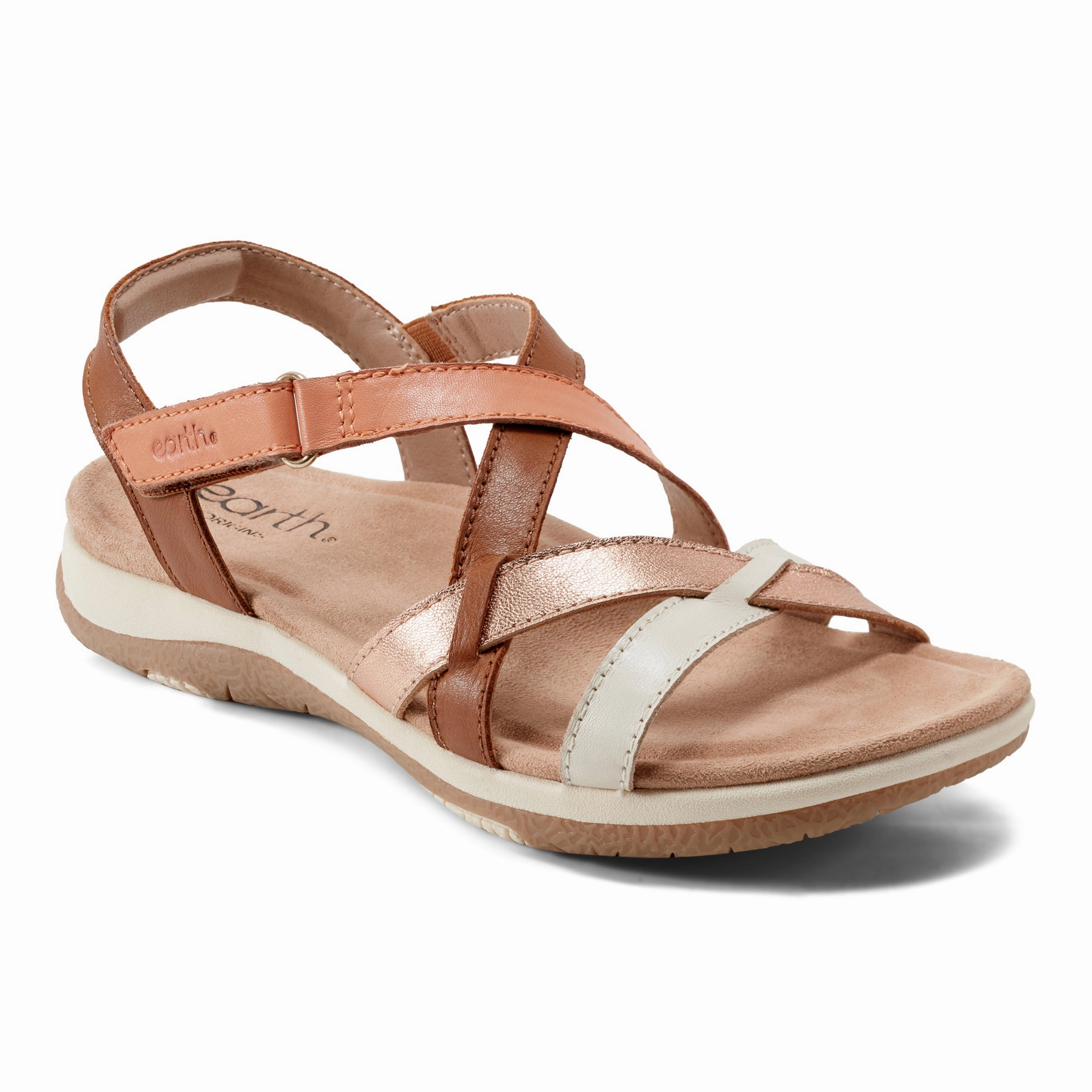 Sterling Casual Strappy Round Toe Flat Sandals Energy Return Tech kids'