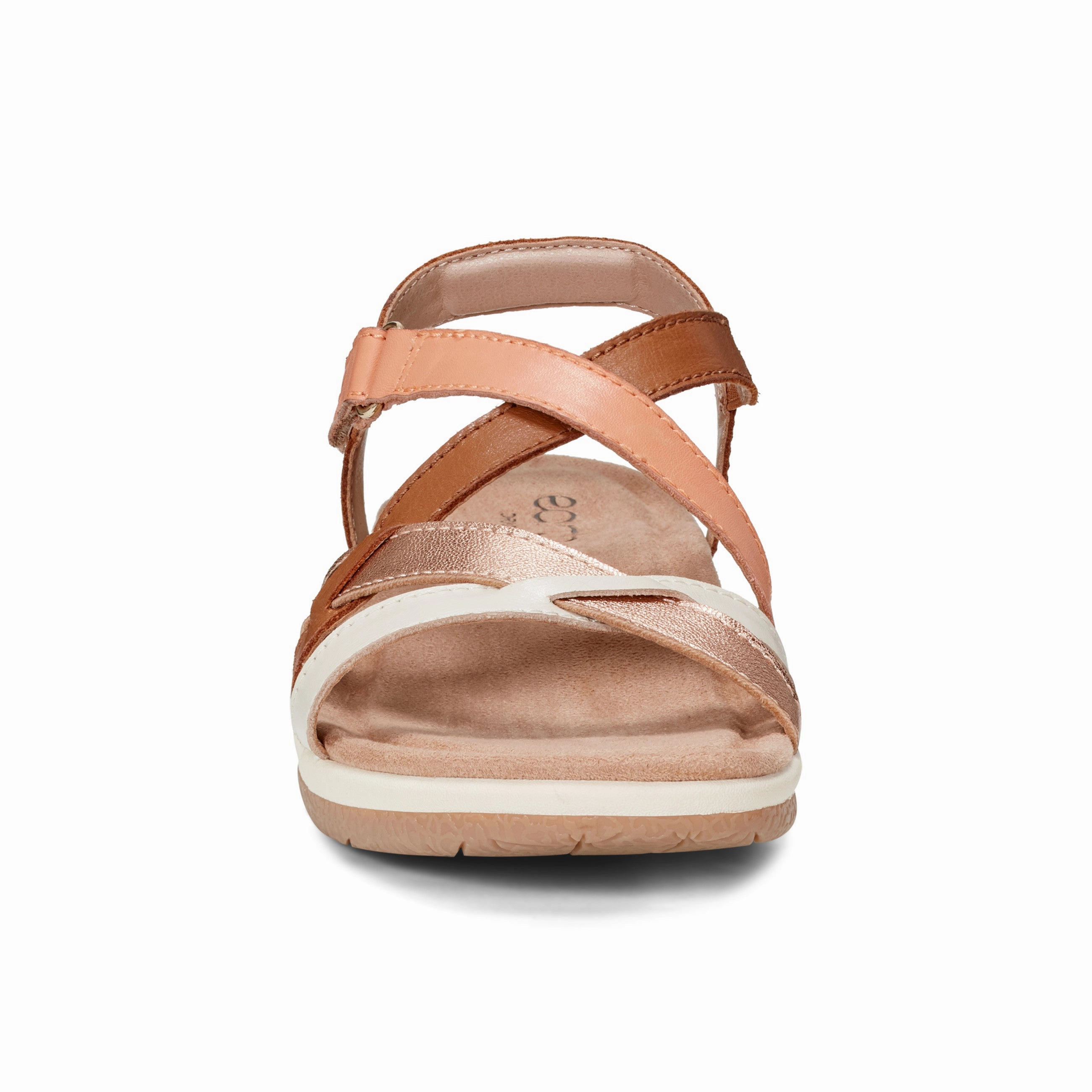 Ventilated Design school - goer Sterling Casual Strappy Round Toe Flat Sandals