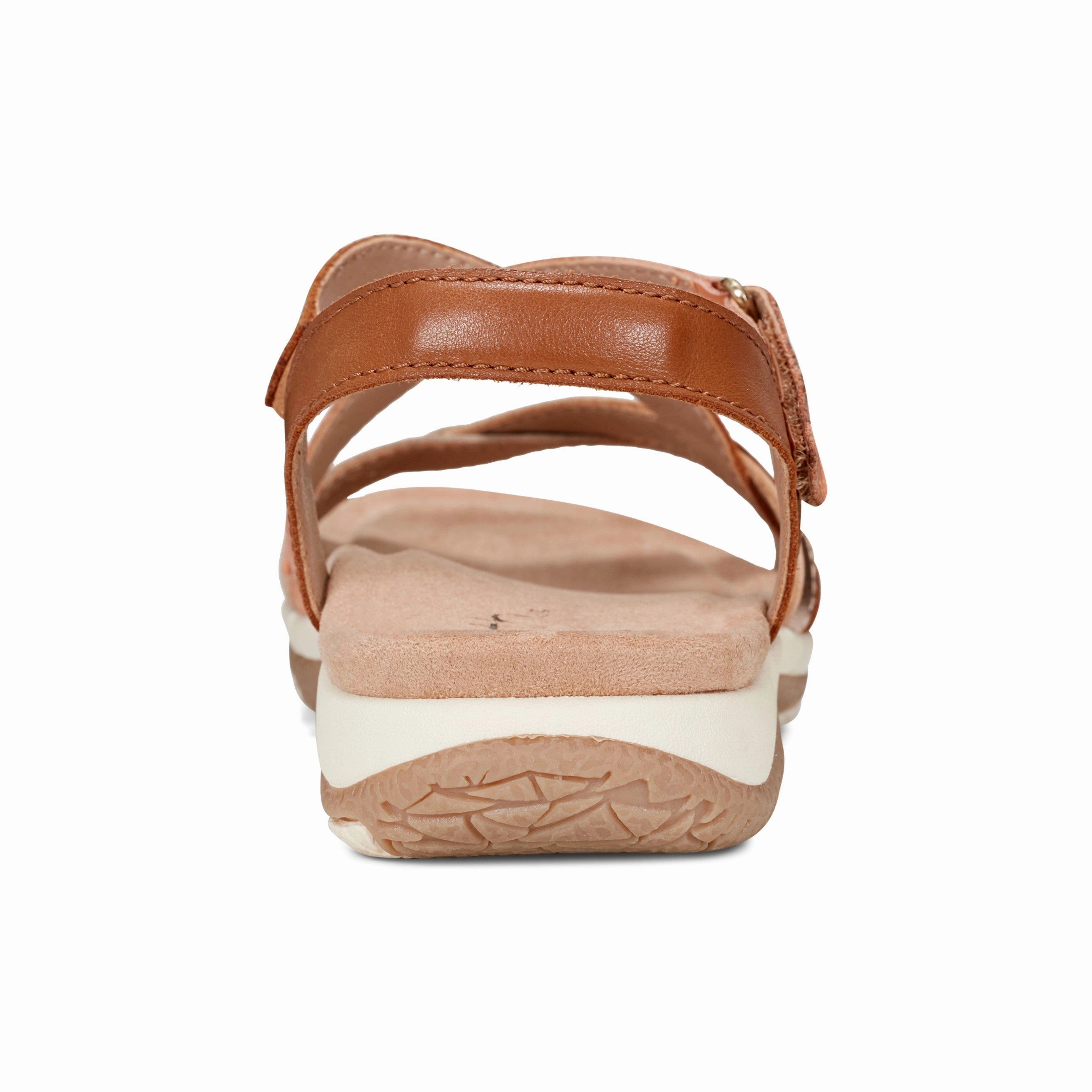 professionals' needs Sterling Casual Strappy Round Toe Flat Sandals