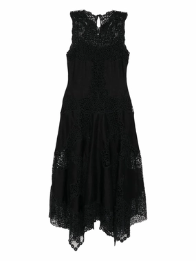 Picnic Fun Arlette Dress in Black
