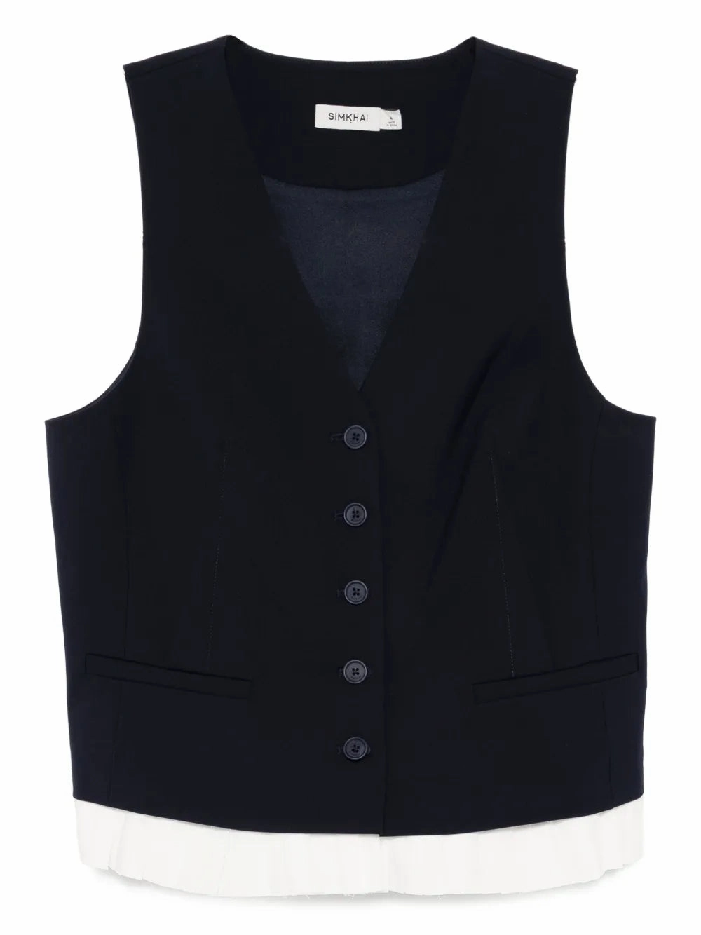 Sporty Jacket EcoFriendlyMaterial Laiken Vest in Midnight