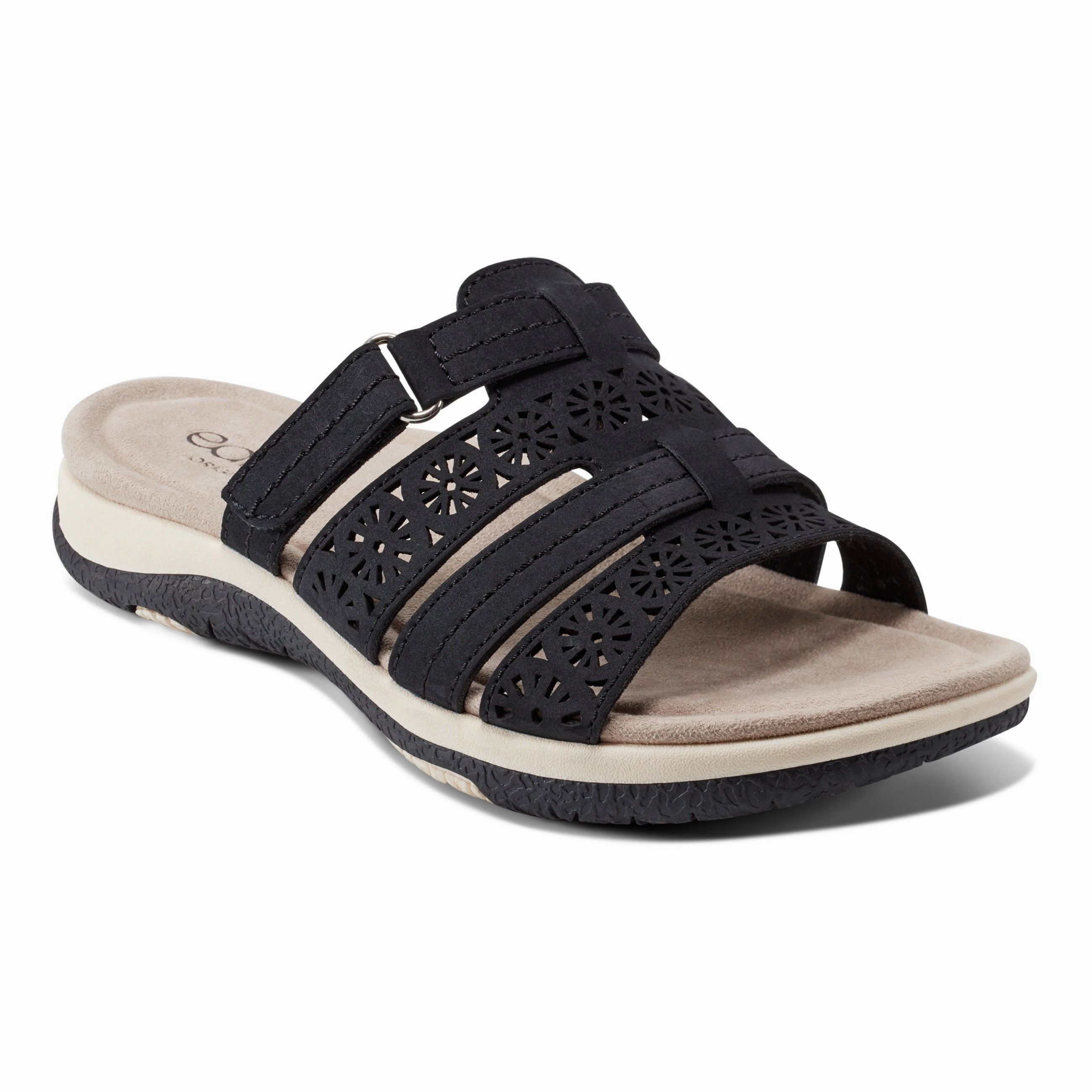 Sinci Square Toe Slip-on Casual Sandals sandal