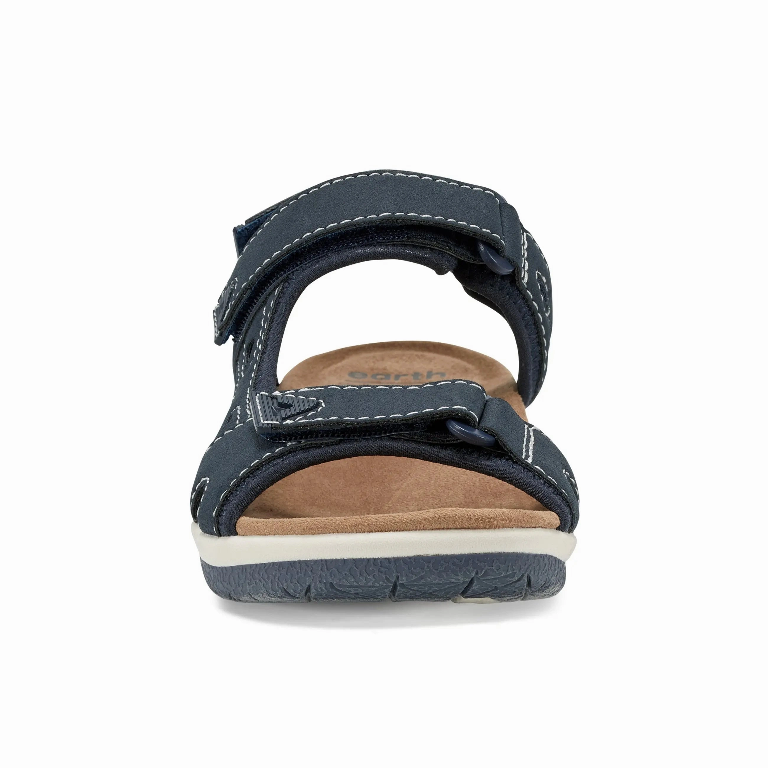 Skylar Round Toe Lightweight Casual Flat Sandals Impact-absorbing
