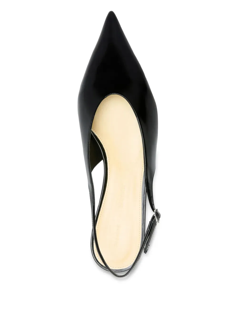 Slash Flat Slingbacks in Black Recycled fabric school - related benefits