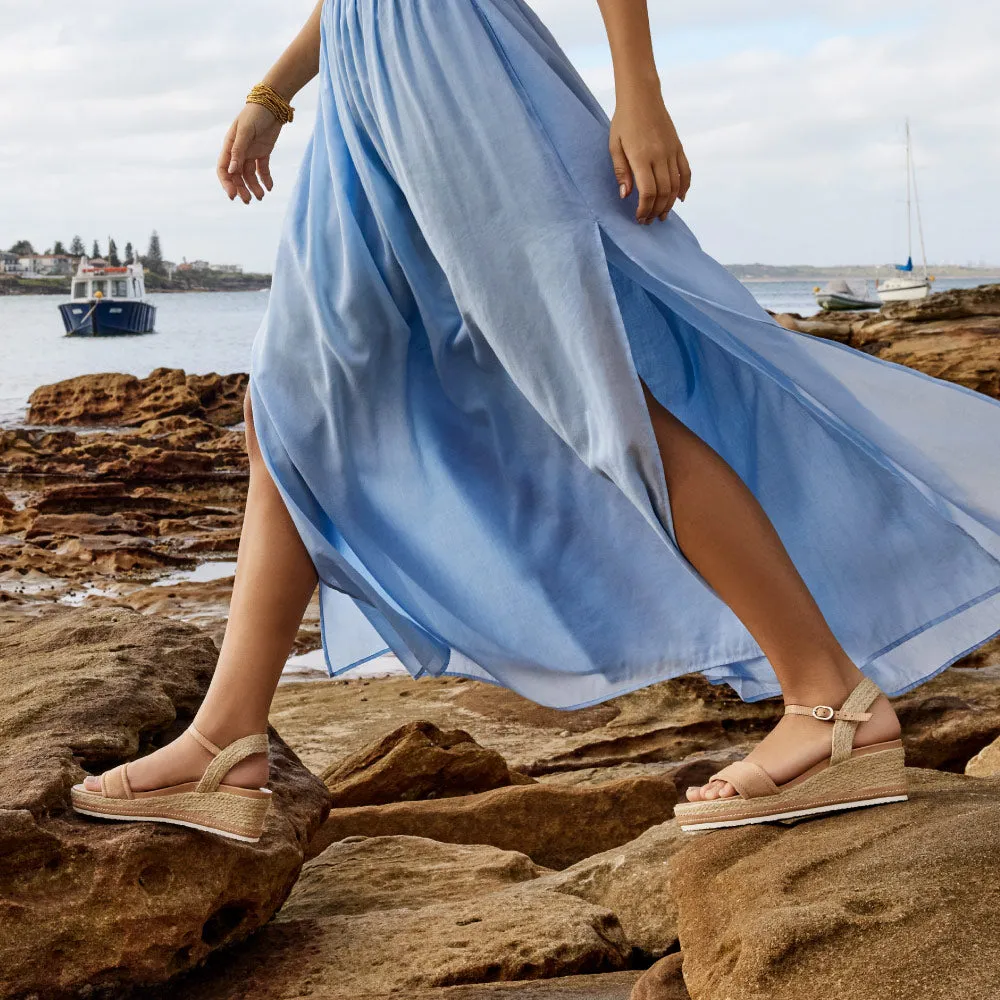 Trendy Pumps Harris Camel Suede