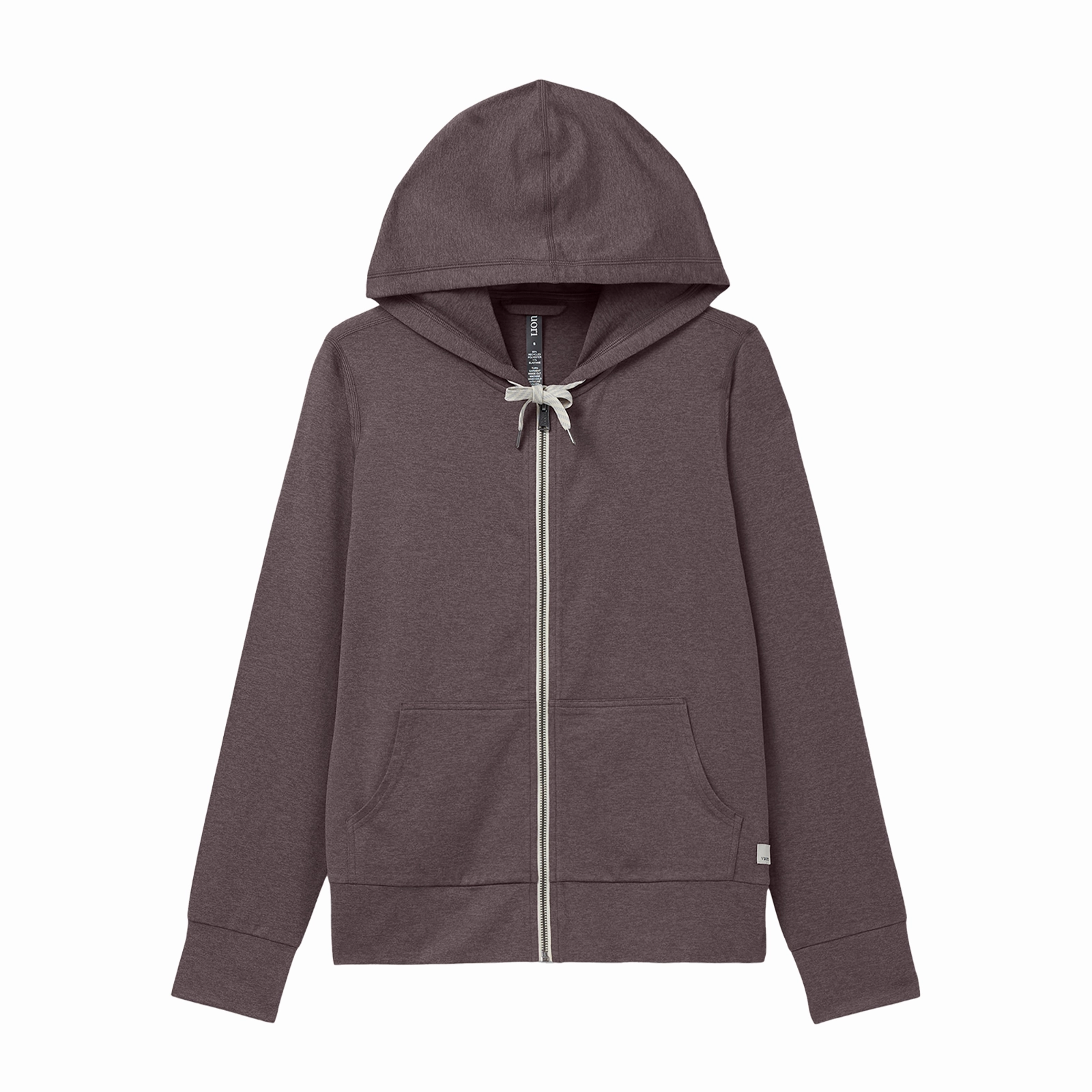 Vuori Halo Performance Hoodie 2.0 (Women) - Huckleberry Heather Comfortable fit