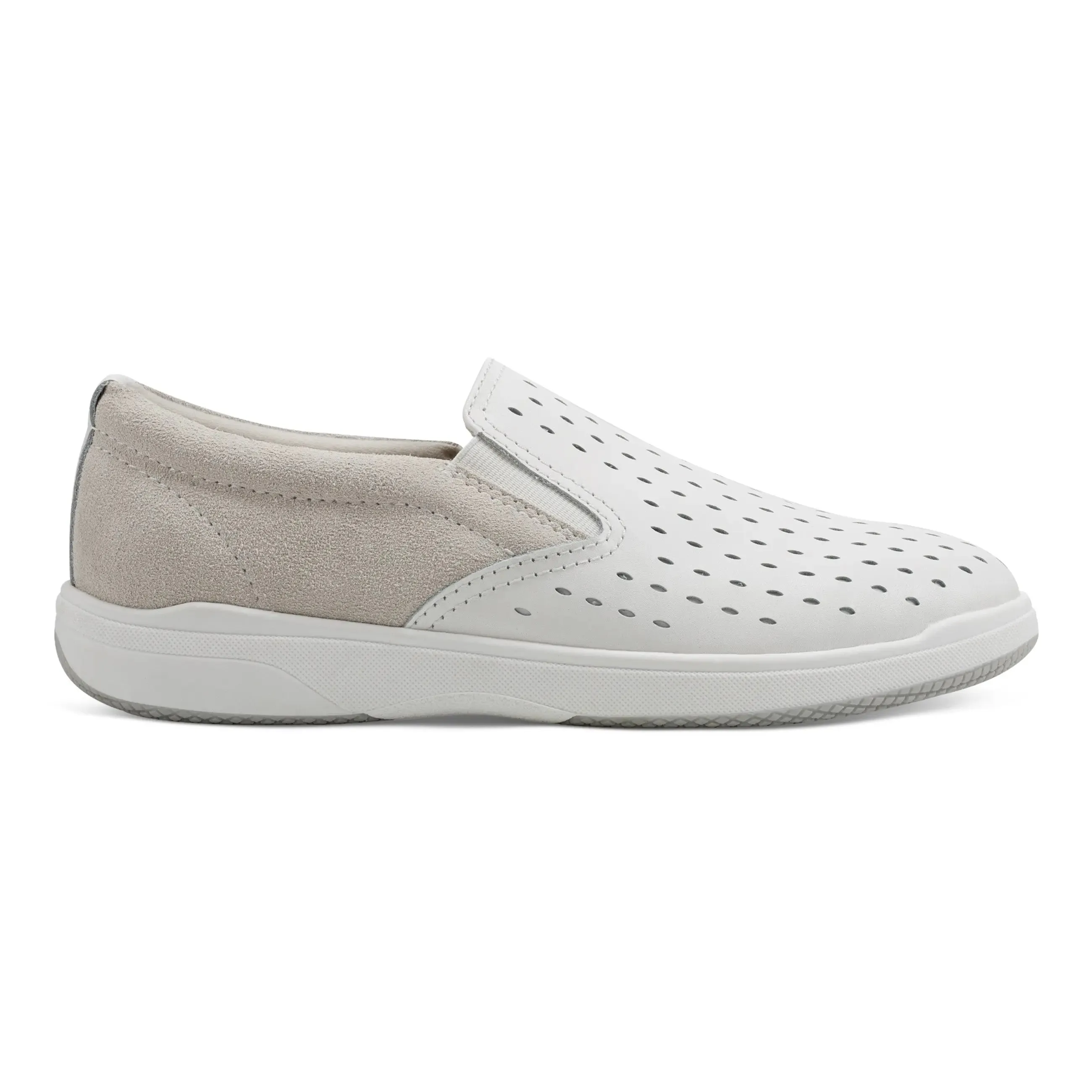 Nel Laser Cut Round Toe Casual Slip-on Sneakers Party Shoes
