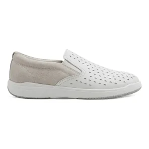 Nel Laser Cut Round Toe Casual Slip-on Sneakers Party Shoes