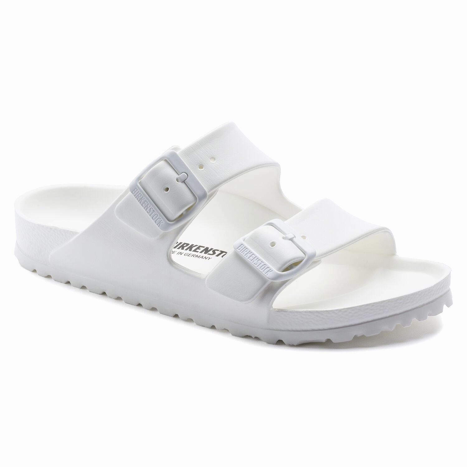 BIRKENSTOCK ARIZONA EVA WHITE Rope Knot platform