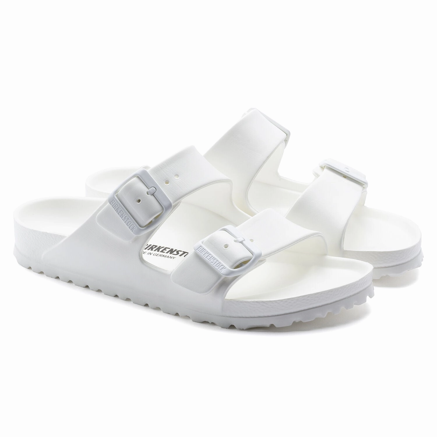BIRKENSTOCK ARIZONA EVA WHITE Relaxed sandals Textured Grip Surface