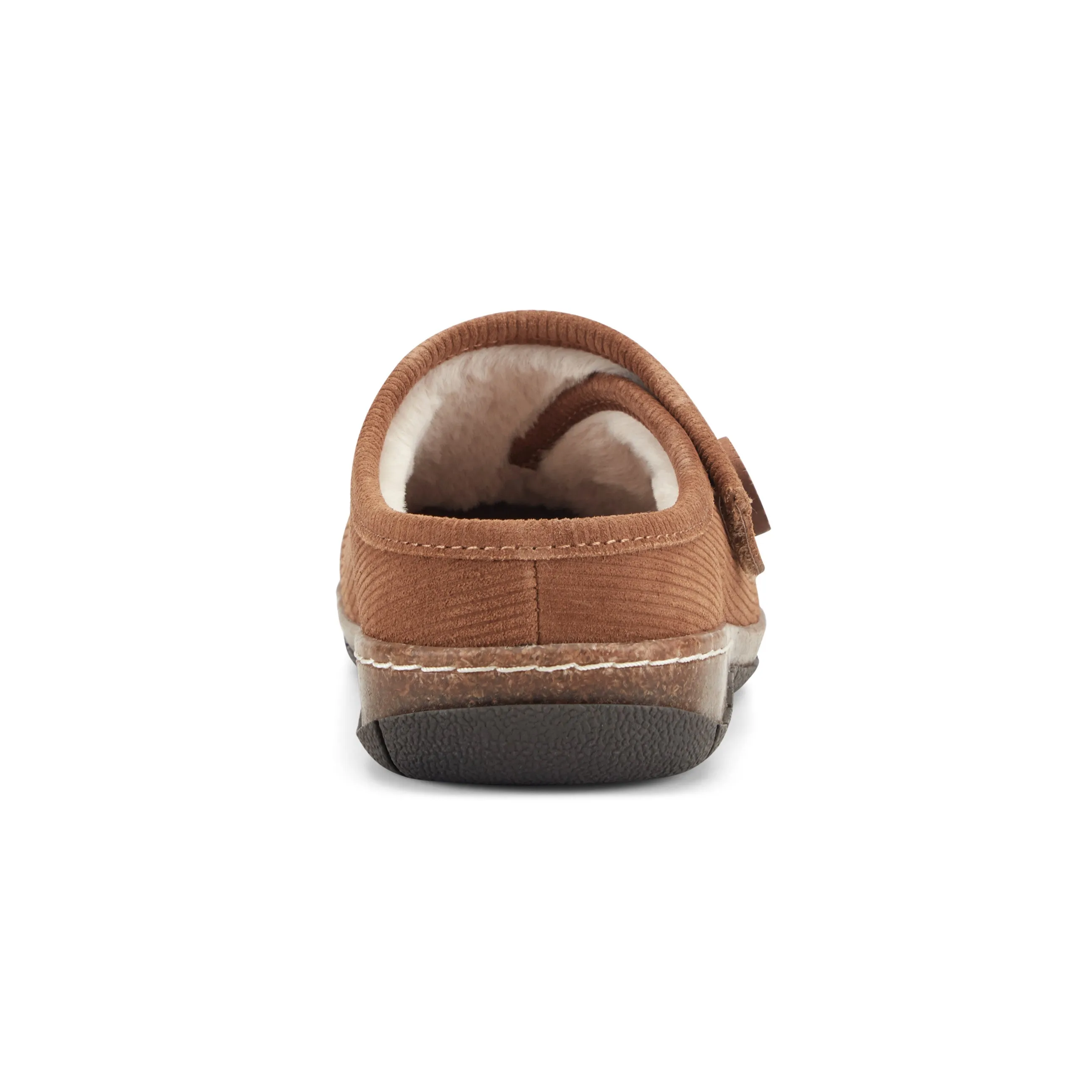 Waterproof Synthetic Upper Ezra Round Toe Casual Slip-on Flat Clogs