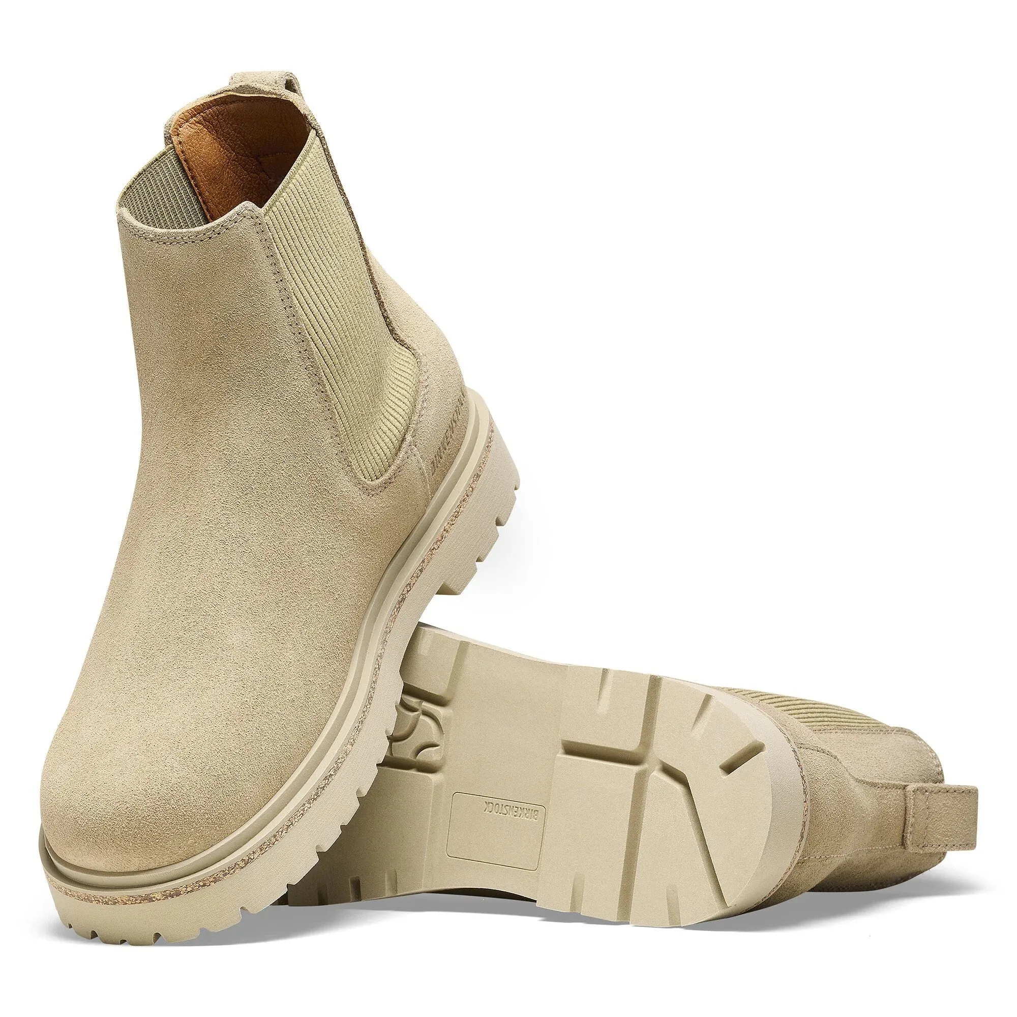 BIRKENSTOCK HIGHWOOD - TAUPE SUEDE Perimeter Cushioning Edge