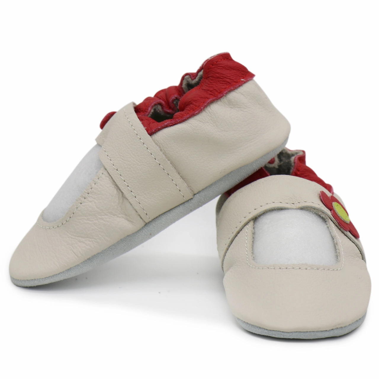 muted colors Mary Jane Cream up to 4 Years Old