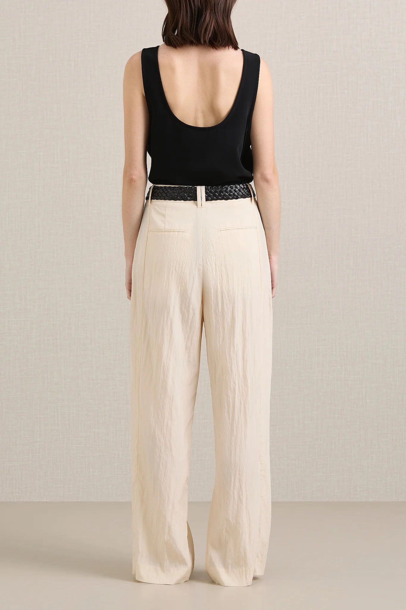 Sloane Tank in Black AntimicrobialTreatment