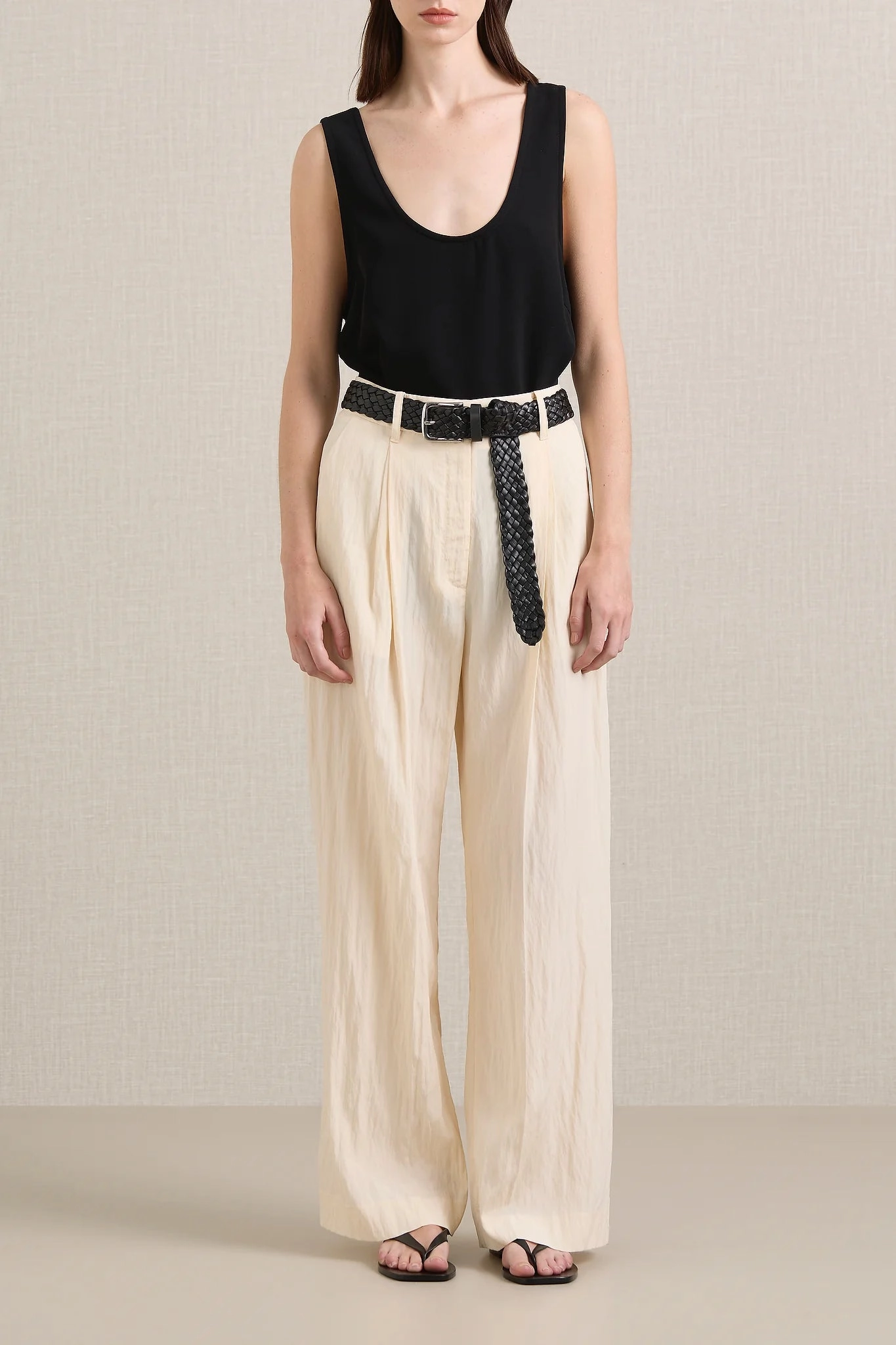 Sloane Tank in Black Silent Mood