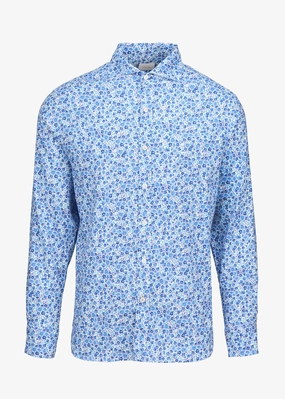 Matte Tone Smooth Line Breeze Linen Shirt