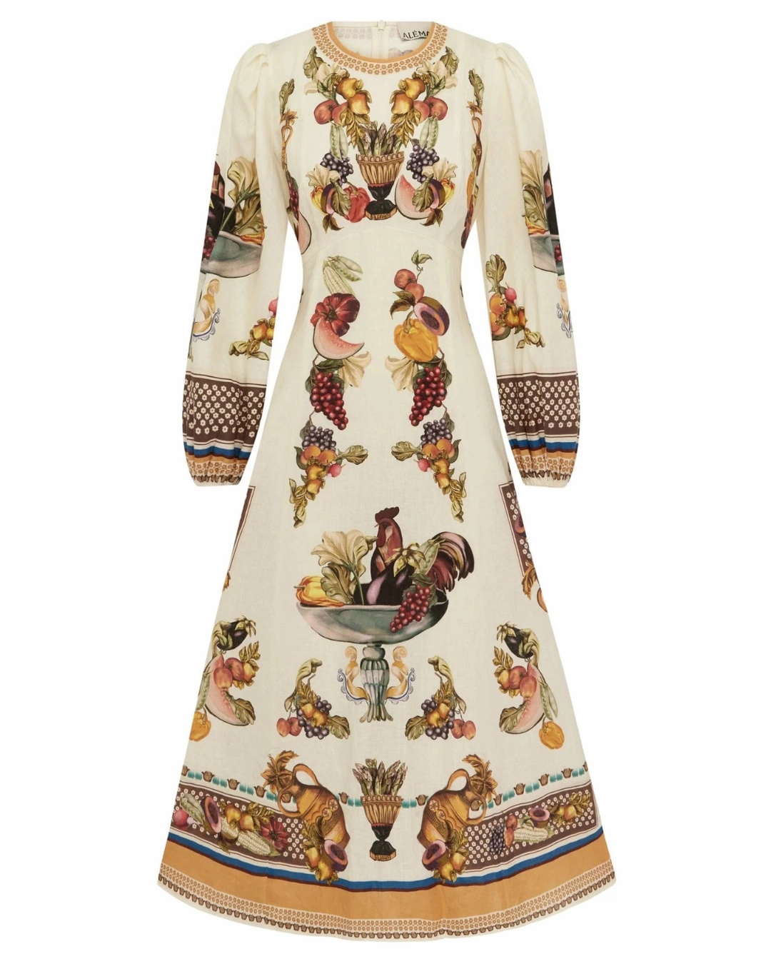 Mercado Midi Dress in Multi Athleisure Cool Ergonomic Pattern