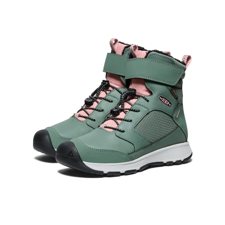 Big Kids' Skua Waterproof Winter Boot  |  Dark Forest/Rose Elegance Mountain Ready Snow Outdoor Footwear