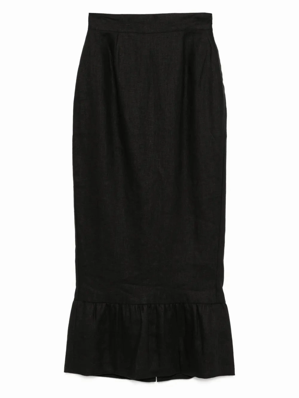 Matilda Column Skirt in Black Swim Easy