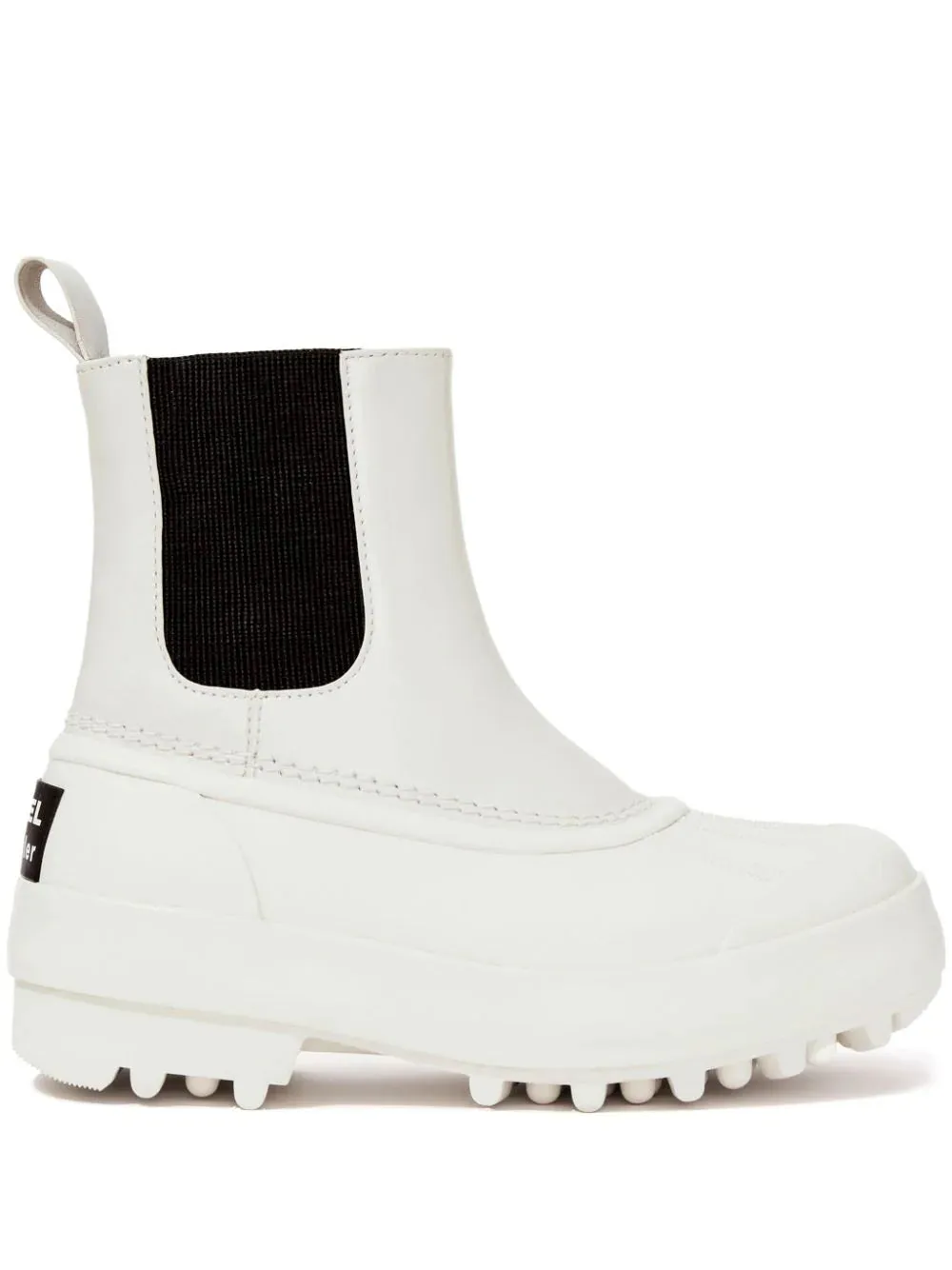 Vibrant breathability popularity - level SOREL x Proenza Schouler Caribou Chelsea Boots in Chalk/Black