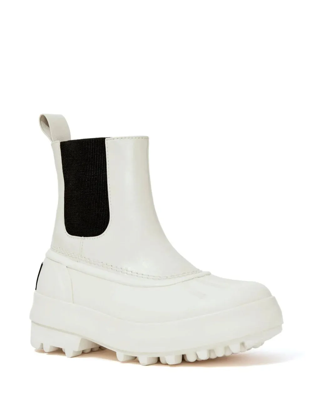Breathable Knit Design birthday SOREL x Proenza Schouler Caribou Chelsea Boots in Chalk/Black