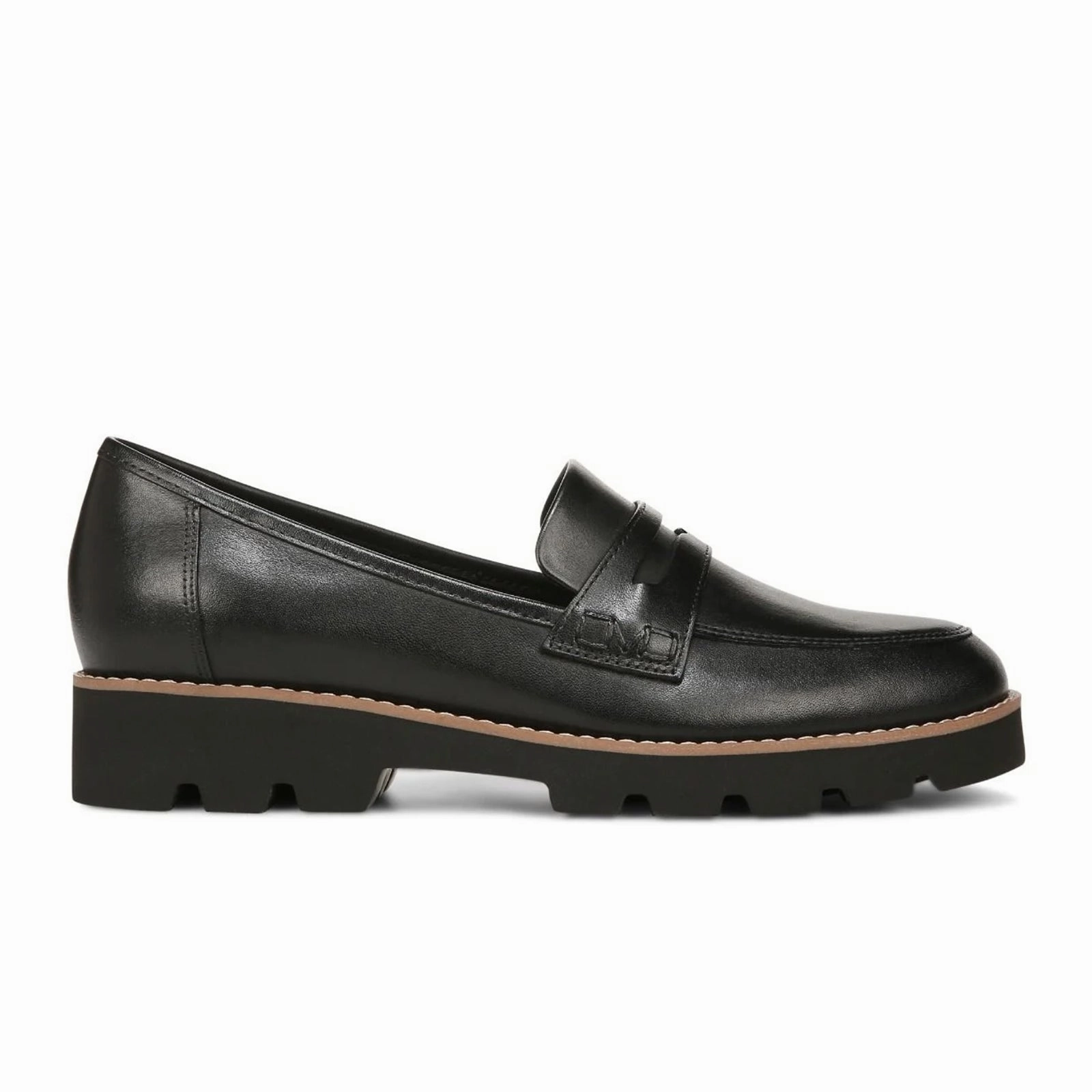 Airy Layer Cool Structure Vionic Cheryl II Loafer (Women) - Black Nappa Leather