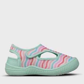 Splash Girls Hook & Loop Sandal Colorful options Thermoregulating Lining Torsion Control System