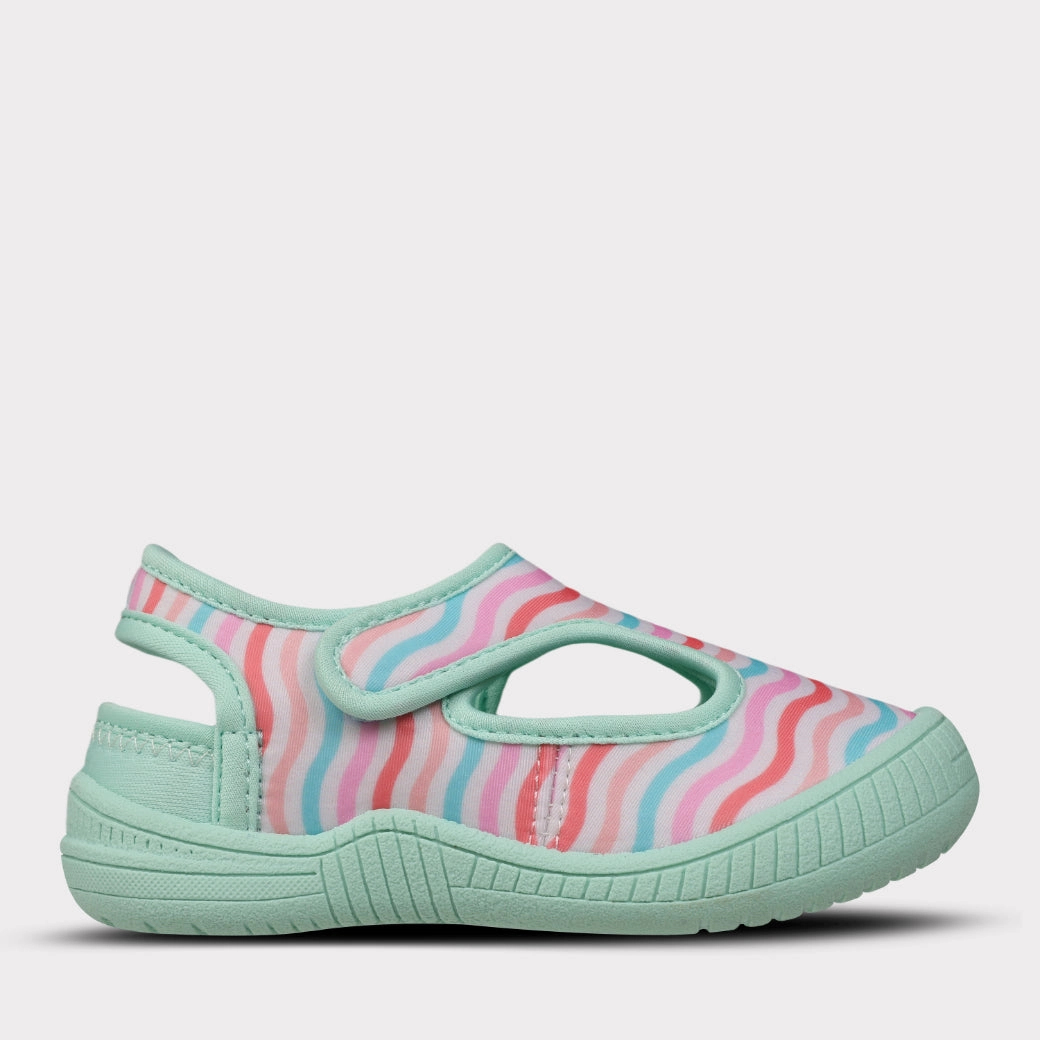 Splash Girls Hook & Loop Sandal Colorful options Thermoregulating Lining Torsion Control System