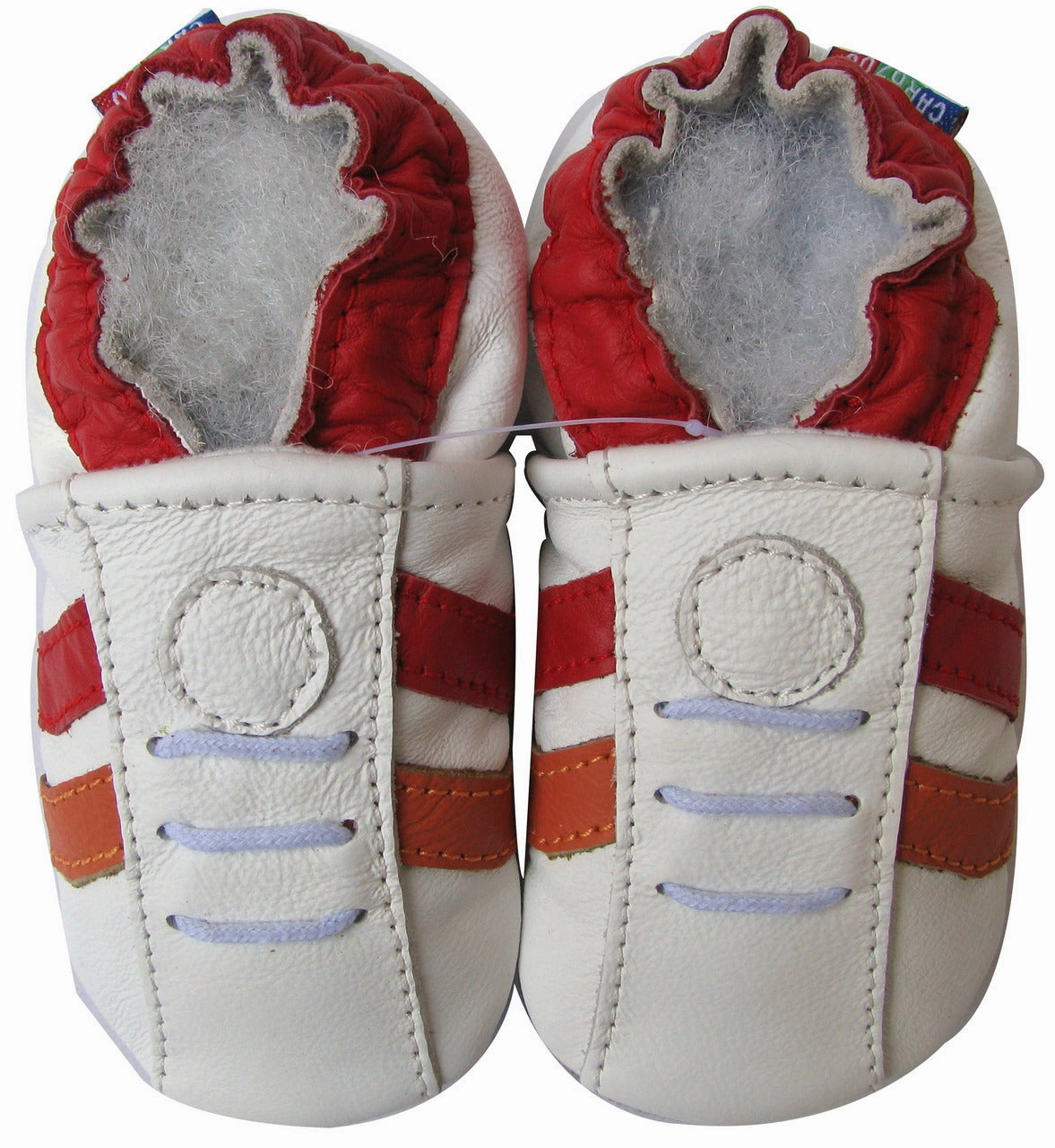 Pressure Relief Pads Sports White Red C2 up to 4 Years