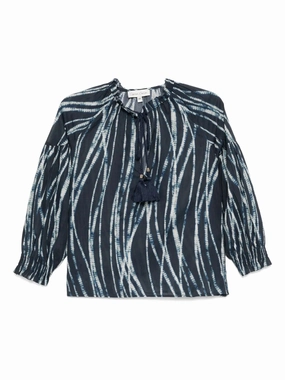 Aramis Top in Avalon Evening Blue Run Core Play Mode