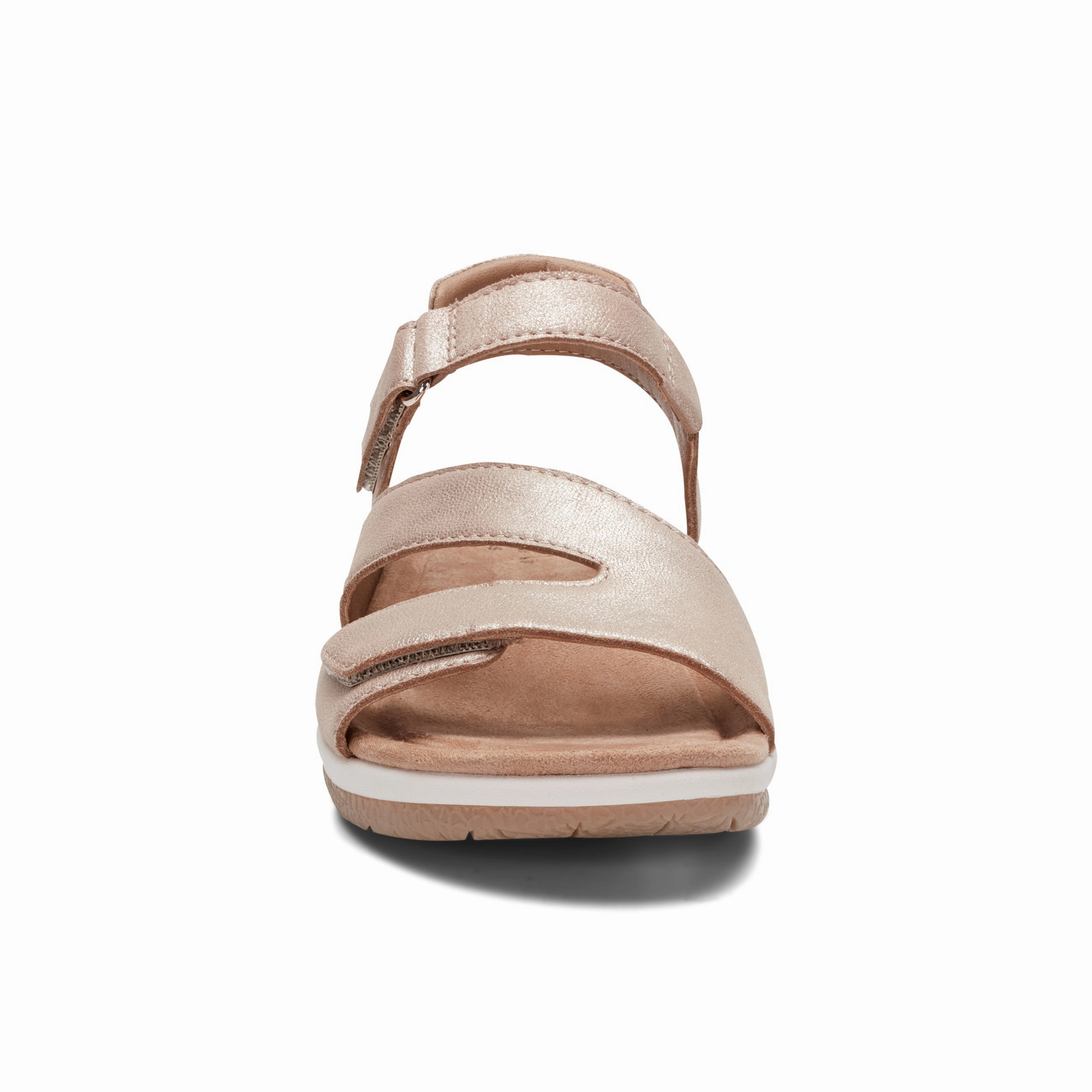 Sureal Casual Strappy Round Toe Flat Sandals Fitted touch