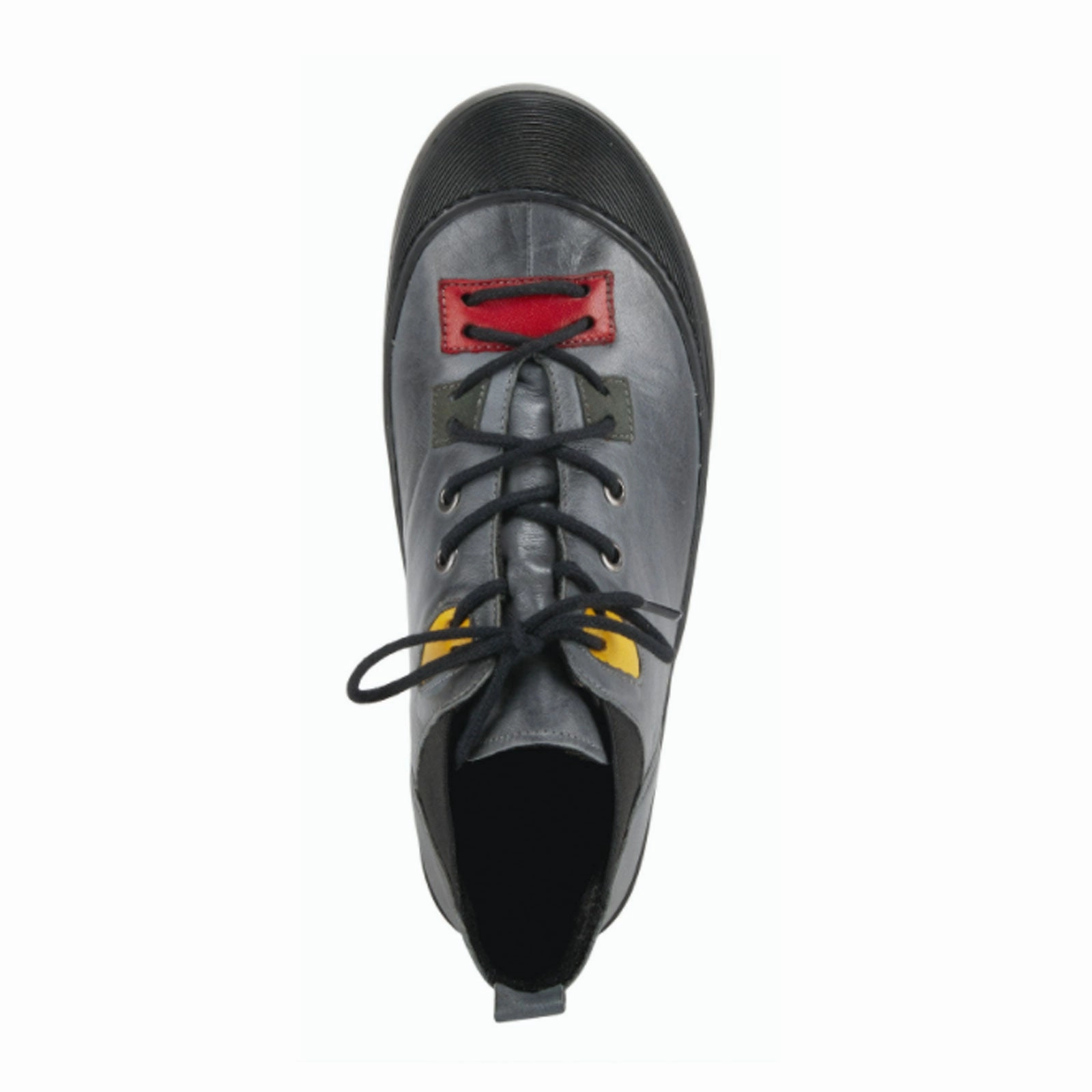 Spring Step Cherly Ankle Boot (Women) - Charcoal Multi Leather Casual Core Chic Comfort