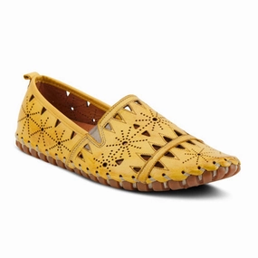 Spring Step Fusaro Slip On Loafer (Women) - Yellow Fit Choice