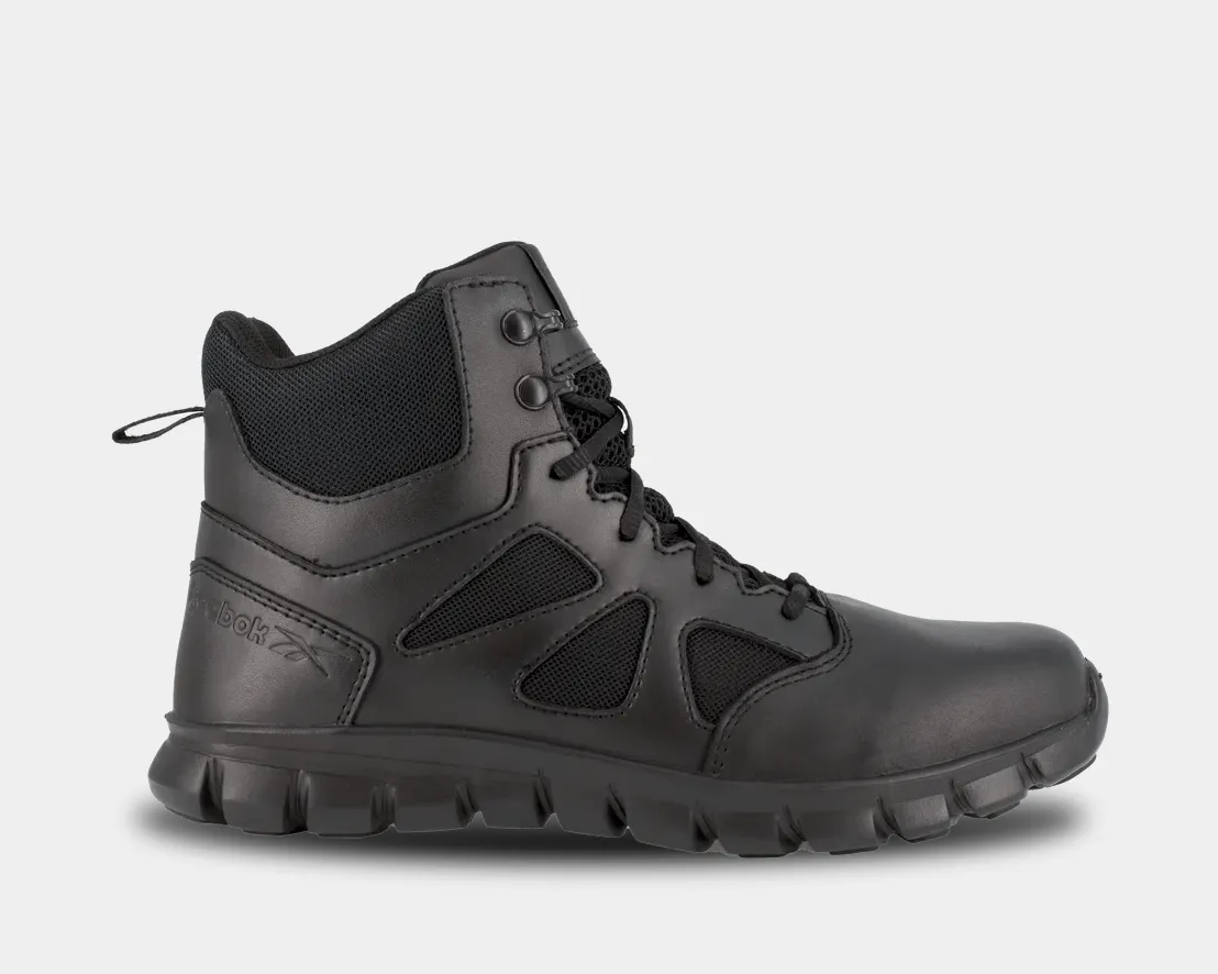 Tactical Boot with Side Zipper Mesh Lining