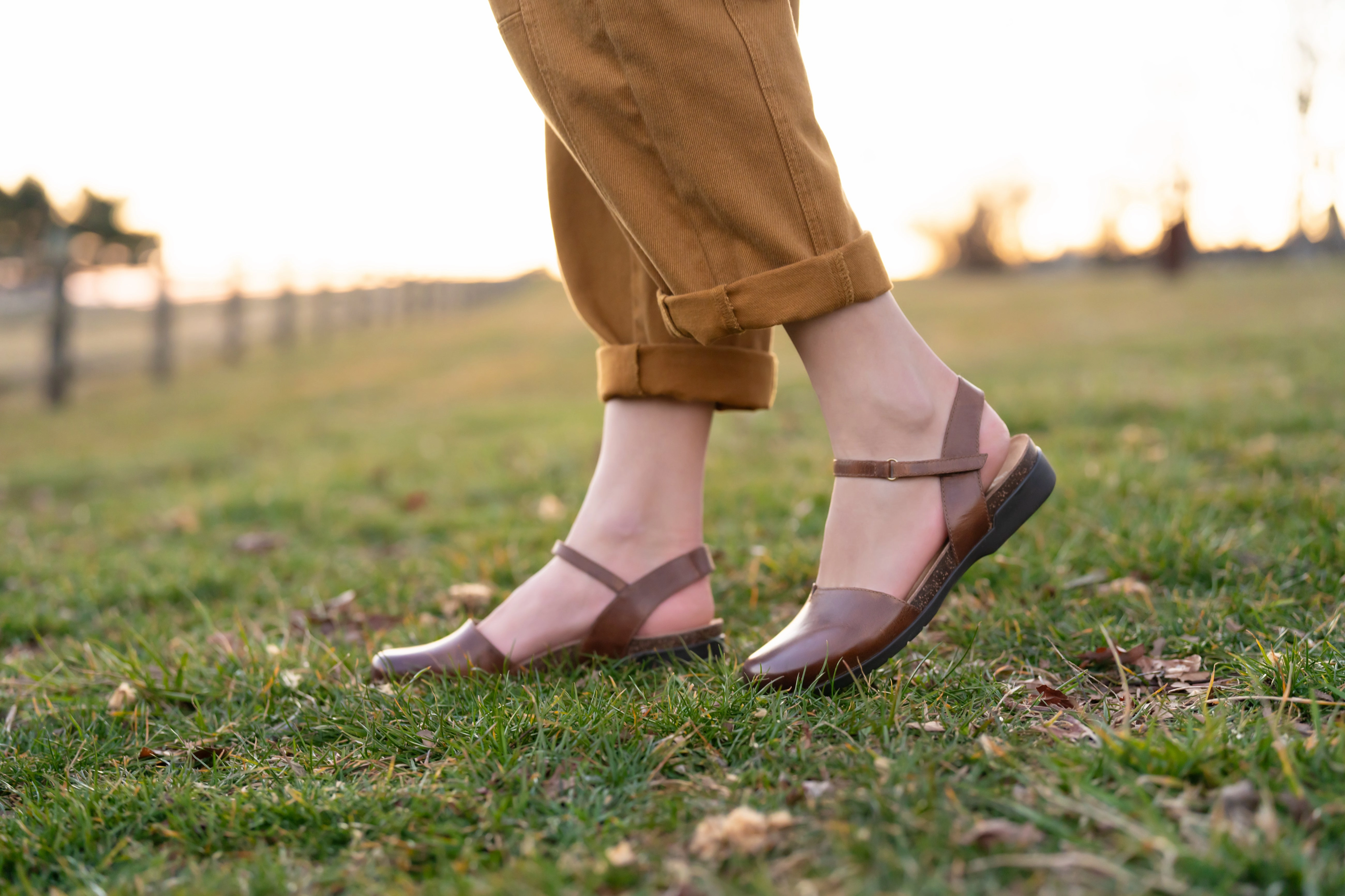 DANSKO ROWAN TAN Elastic Strap