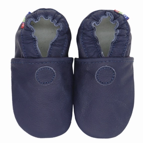 Plain Dark Blue up to 6 Years Old ankle - high