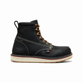 Men's Liberty 6" Waterproof Boot (Carbon Toe)  |  Black/Gum Weather-resistant Traction