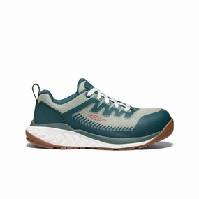 Women's Arvada Work Sneaker (Carbon Toe)  |  Sea Moss/Desert Sage Soft Interior Lightweight Safety Shoes