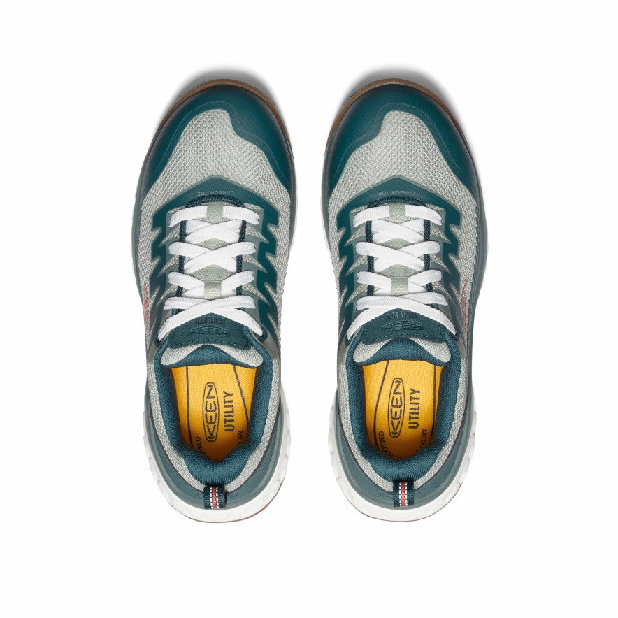 Women's Arvada Work Sneaker (Carbon Toe)  |  Sea Moss/Desert Sage Breathable Protective Shoes Padded Comfort