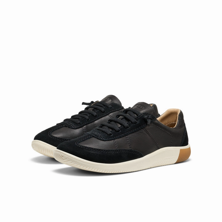 Women's KNX T-Toe Sneaker  |  Black/Birch Instant Slip Slip Comfort Walk